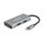 DELOCK Externer USB 3.2 Gen 2 USB Type-C Hub mit 2 x USB Typ-A und 2 x USB Type-C
