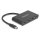 DELOCK USB 3.2 Gen 1 USB Type-C Hub mit 3 x USB Type-C Buchse + 1 x USB Type-C PD 100 Watt