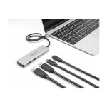 DELOCK USB 10 Gbps USB Type-C Hub mit 2 x USB Typ-A und 2...