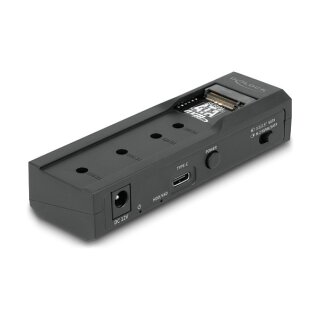 DELOCK USB Type-C Konverter fur 1 x M.2 SSD oder 1 x SATA SSD / HDD