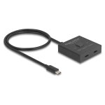 DELOCK USB 10 Gbps USB Type-C Switch 2 auf 1...