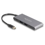 DELOCK 4 Port USB Type-C Hub mit 2 x USB Typ-A und 2 x...