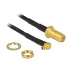 DELOCK Antennenkabel RP-SMA Buchse zum Einbau > MMCX...