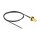 Antennenkabel SMA Buchse zum Einbau zu I-PEX Inc., MHF® 4L LK Stecker 1.37, 50 cm Gewindelänge 10 mm spritzwassergeschützt