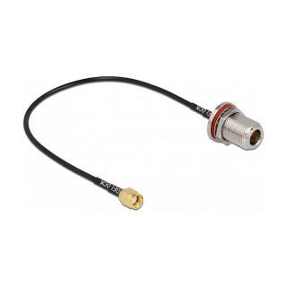Antennenkabel RP-SMA Stecker zu N Buchse RG-174 30 cm