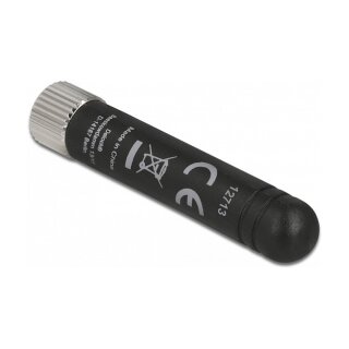 LPWAN 868 MHz Antenne SMA Stecker 1,6 dBi omnidirektional starr schwarz