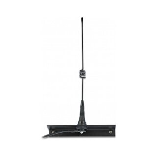 DELOCK LPWAN 868MHz Antenne SMA Stecker 4.5dBi starr omnidirektional mit Anschlusskabel RG-58 C/U 2.5m outdoor schwarz