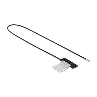 Dualband WLAN WiFi 6 Antenne I-PEX Inc., MHF® 4L Stecker 1 dBi 25 cm CCD intern