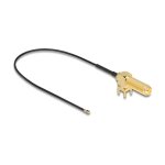 DELOCK Antennenkabel RP-SMA 90 PCB Buchse zum Einbau zu...