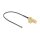 Antennenkabel SMA 90° PCB Buchse zum Einbau zu I-PEX Inc., MHF® I Stecker 1.13 25 cm Gewindelänge 15 mm