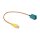 Kabel FAKRA Z Buchse > Cinch Buchse RG-179 32 cm