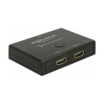 DELOCK HDMI 2 - 1 Umschalter bidirektional 4K 60 Hz