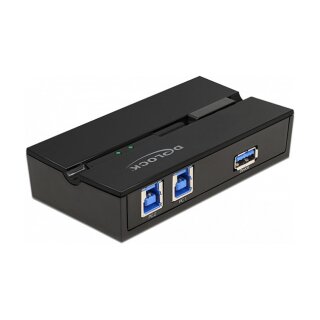 USB 5 Gbps Switch für 2 PC an 1 Gerät