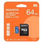 CARD MicroSD 64GB Adata sdxc (UHS-I Class 10) m. A. retail