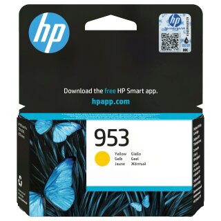 HP 953 original Ink cartridge F6U14AE BGX Yellow 700 Pages