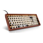 Sharkoon Gaming Tastatur Skiller SGK50S2 Wood barebone