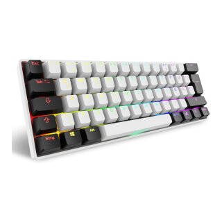 Sharkoon Gaming Tastatur Skiller SGK50S4 Gen2 weiß-gelb DE