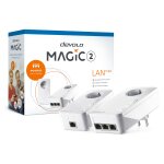 devolo Magic 2 LAN triple Powerline Starter Kit Powerline...