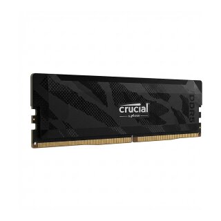 16GB Crucial Pro OC DIMM 288-PIN - 6400 MT/s / PC5-51200 - CL32 - 1.35 V - ungepuffert - Matte Stealth Black