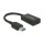 Konverter USB 10 Gbps Typ-A Stecker > USB Type-C™ Buchse Aktiv schwarz 15 cm