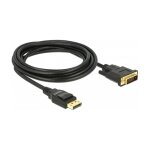 DELOCK Kabel Displayport 1.2 Stecker > DVI 24+1...