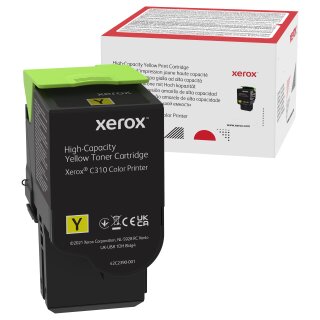 Xerox Toner Yellow HC 5.500 Seiten gemäß ISO/IEC 19798