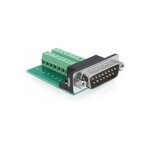 D-Sub 15 Pin Gameport Stecker > Terminalblock
