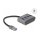 DELOCK 4 Port USB 3.2 Gen 1 Hub mit USB Typ-A Anschluss - USB Typ-A Buchsen oben