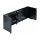 Delock Monitorarm - Rack montierbar - Schwarz - 4U - 48.3 cm