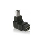 DELOCK Adapter USB-B mini 5pin St / Bu 90Gradgewink.