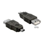 Adapter USB mini Stecker > USB 2.0-A Buchse OTG