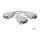 Seriell Kabel Delock D-Sub9 -> 2x D