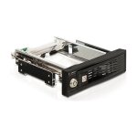 Wechselrahmen 1x 3,5" SATA HDD in 5,25" Schacht sw