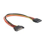 Verlängerungskabel Power SATA 15 Pin Stecker >...