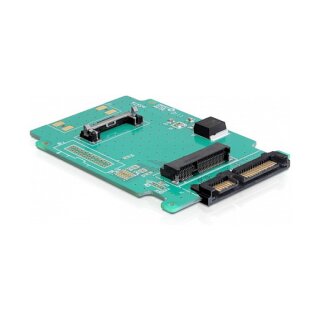 DELOCK Converter SATA 22pin > mSATA 2.5 Platine