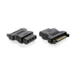 Adapter SATA SATA 15Pin -> IDE 4pin St/Bu