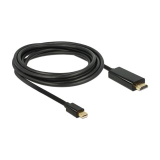 DELOCK Kabel Mini Displayport 1.1 Stecker > HDMI-A Stecker 3 m