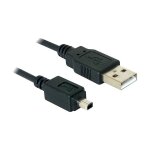 Kamera Kabel USB-B mini 4 Pin Stecker zu USB-A 1,5 m Stecker