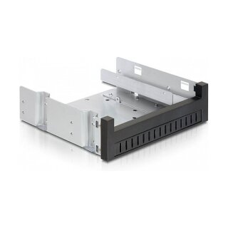 5.25" Einbaurahmen für 1 x 5.25" Slim Laufwerk + 1 x 2.5" oder 3.5" HDD