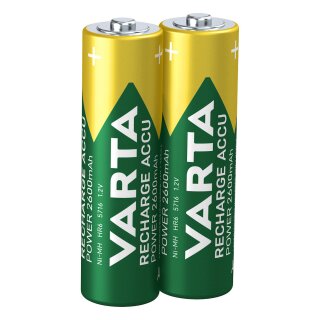 Akku AA 1.2V (HR06) *Varta* Recharge Accu - 2er-Pack