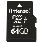 CARD Micro Card 64GB Intenso SD-HC UHS-I retail