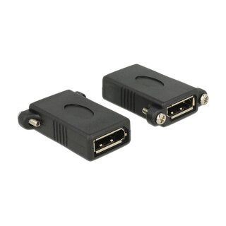 DELOCK Adapter DisplayPort 1.1 Buchse > DisplayPort Buchse zum Einbau