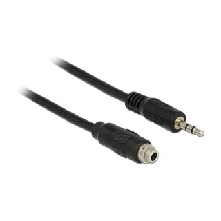 Kabel Audio Klinke 3,5 mm Buchse zum Einbau > Audio Klinke 3,5 mm Stecker 3 Pin 100 cm