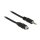 Kabel Audio Klinke 3,5 mm Buchse zum Einbau > Audio Klinke 3,5 mm Stecker 3 Pin 100 cm
