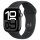 APPLE Watch Series 10 GPS + Cellular 42mm Jet Black Aluminium Case with Black Sport Band - S/M