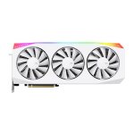 RX 9070 XT 16GB XFX Mercury Gaming RGB OC GDDR6 3 Fan white