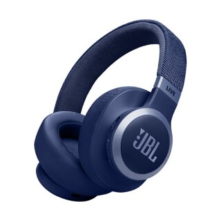 JBL Live 770NC Over Ear Bluetooth Headset - Blue