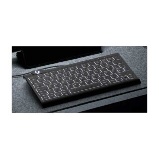 KeySonic KSK-5010ELC (DE) Mini mit Nummernblock schwarz