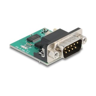 Delock USB auf RS-232 Konverter FTDI FT231XS USB 2.0 Pfostenstecker zu D-Sub 9