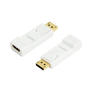Logilink DisplayPort to HDMI Adapter m. Verriegelung